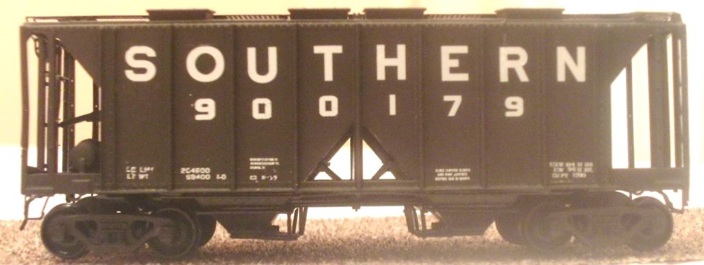 Athearn model in Southern R.R. graphics.